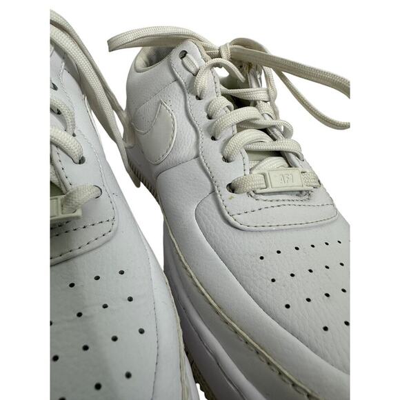 Nike 9.5 Women White Shoe Cream Jester XX Triple 2018 y2k 90s Streetwear Sneaker - Picture 4 of 14